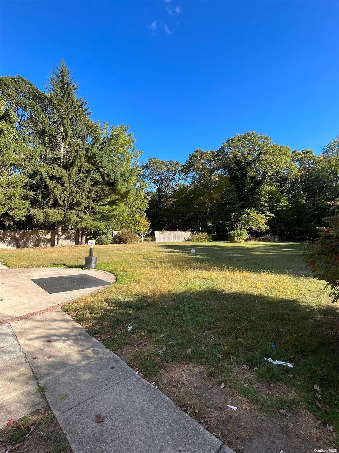 a view of yard with outdoor space