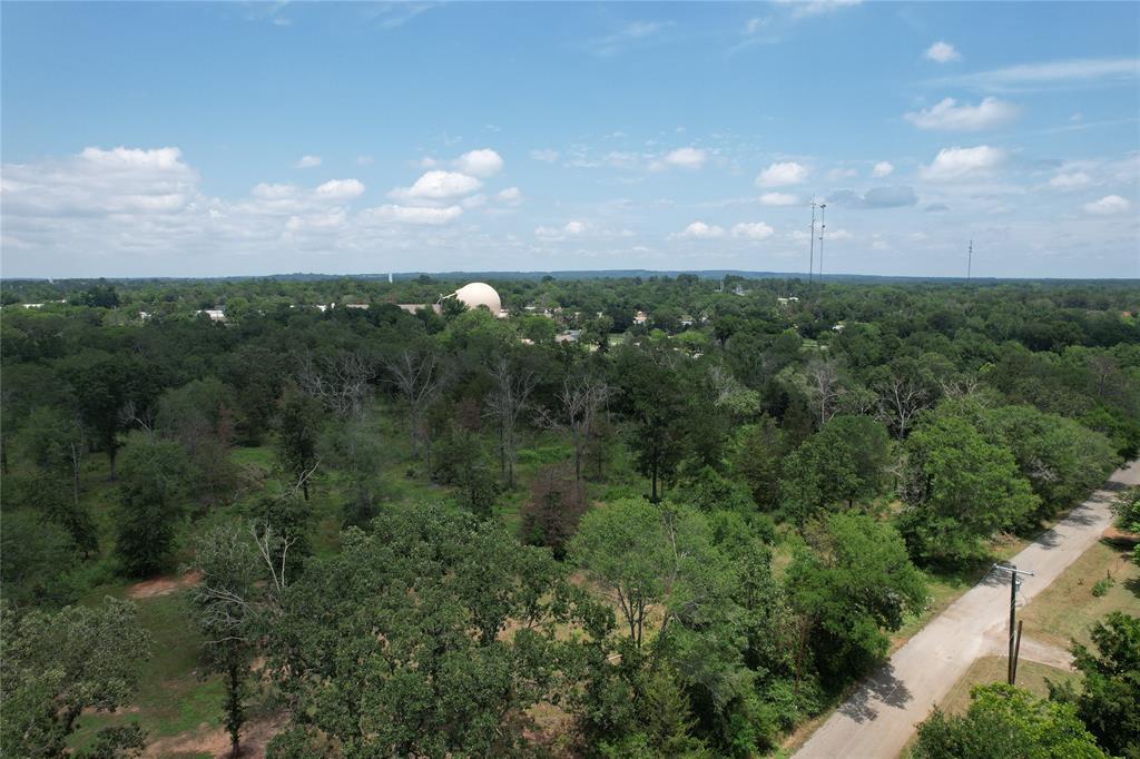 a view of a city and mountains in the background