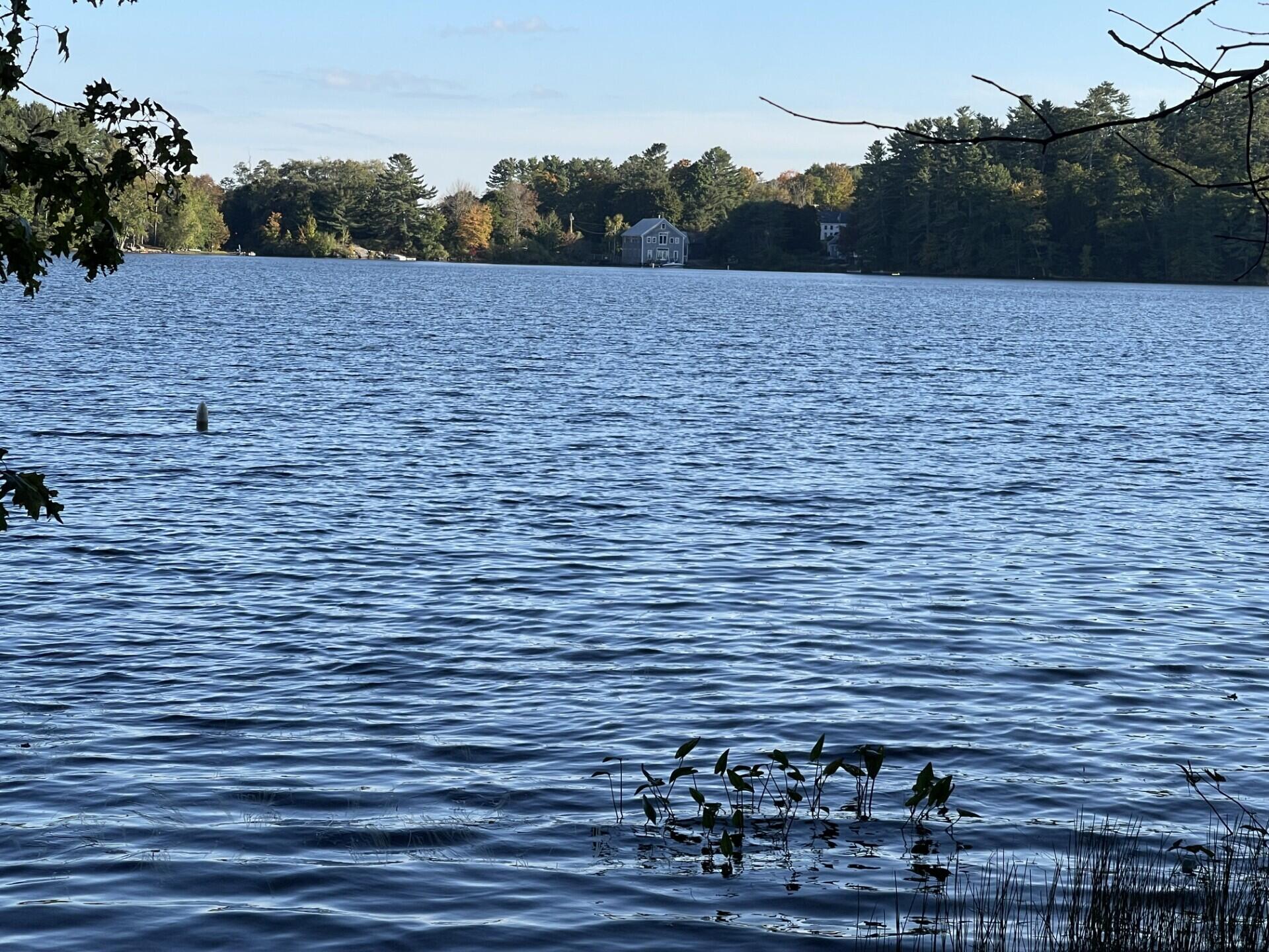 Easterly view from ROW