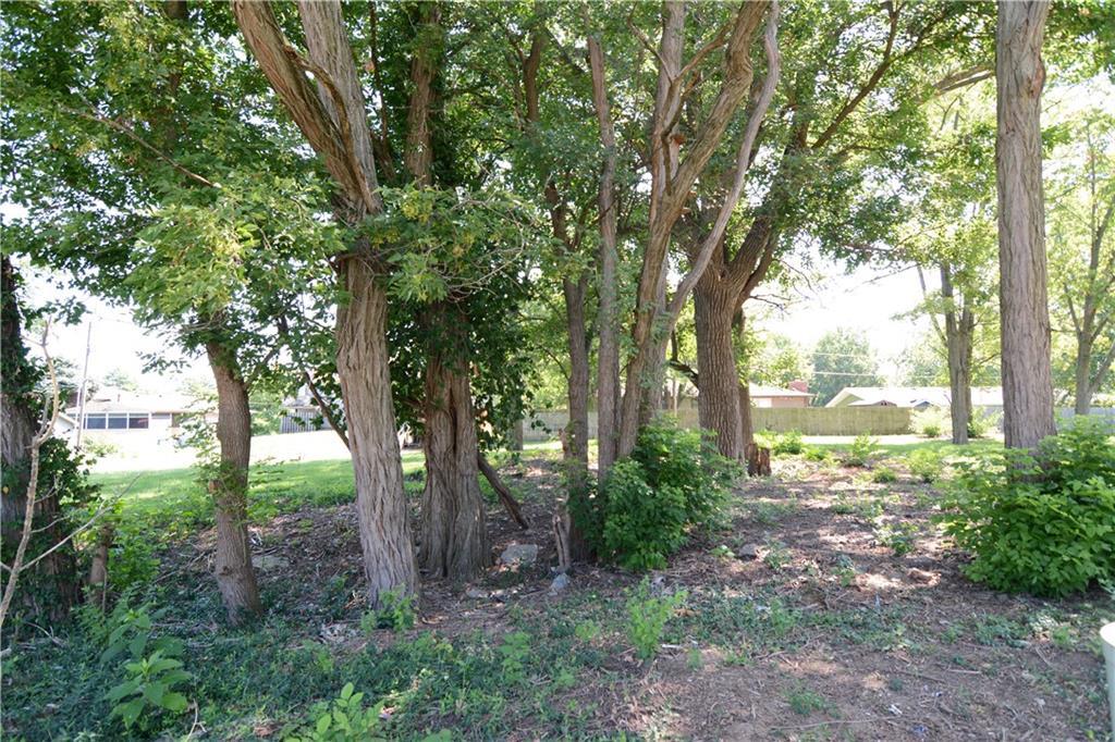 a view of outdoor space and trees