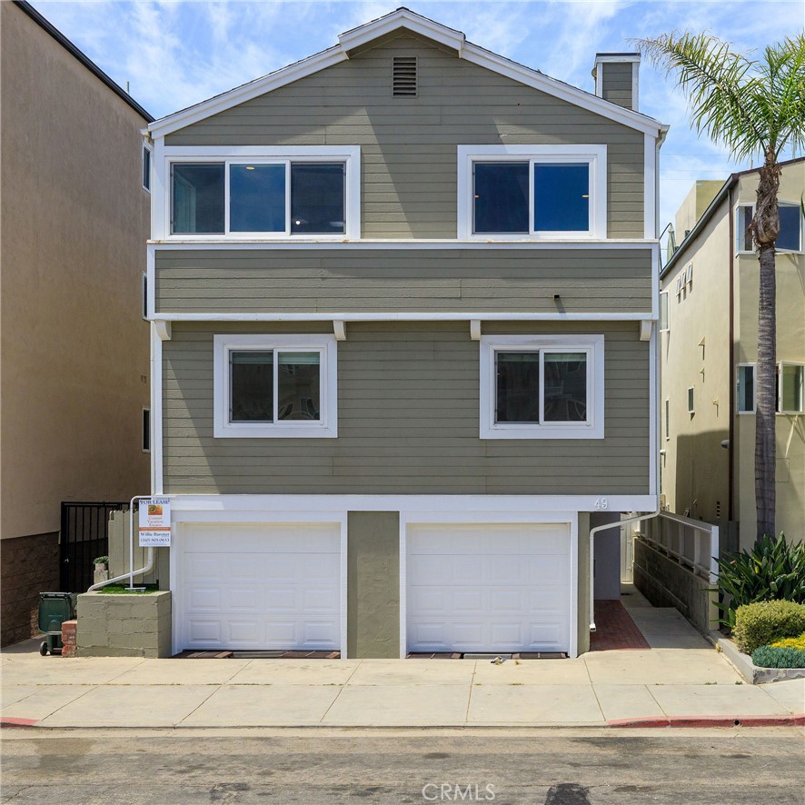 a house that has a window in front of it