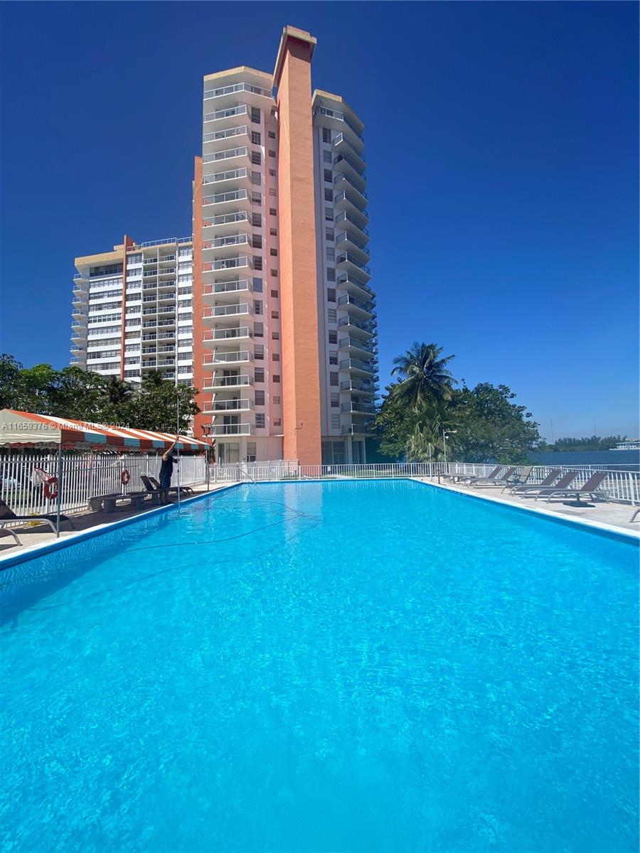 a view of swimming pool with outdoor space