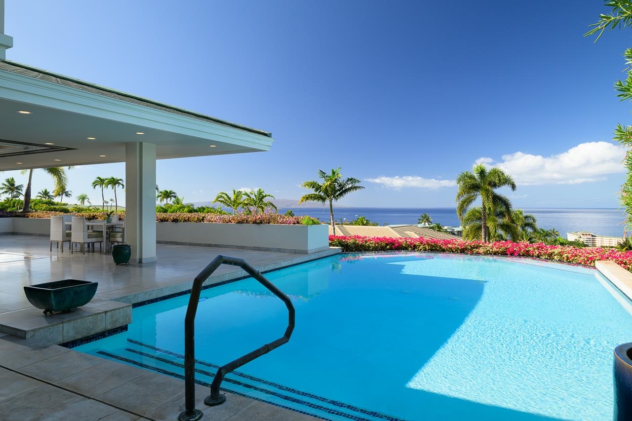 with an Infinity View of the Infinite Maui Horizon from this amazing Wailea Golf Estates Residence.