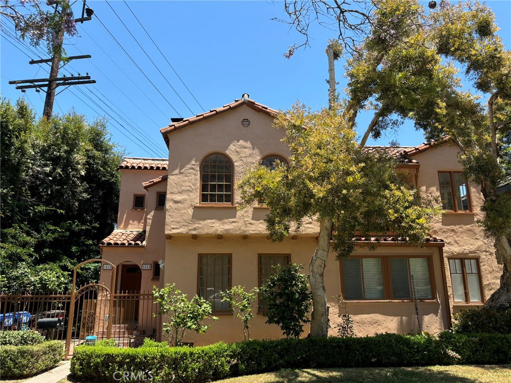 front view of a house