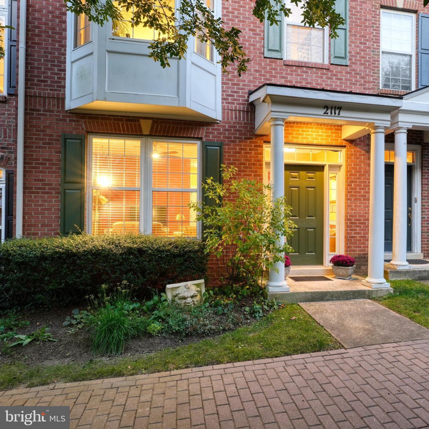 a front view of a house having yard