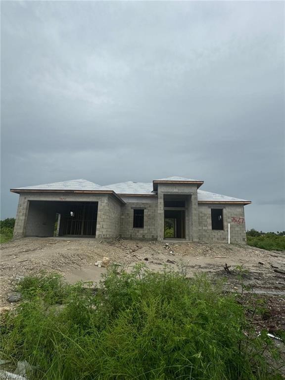 front view of house with yard