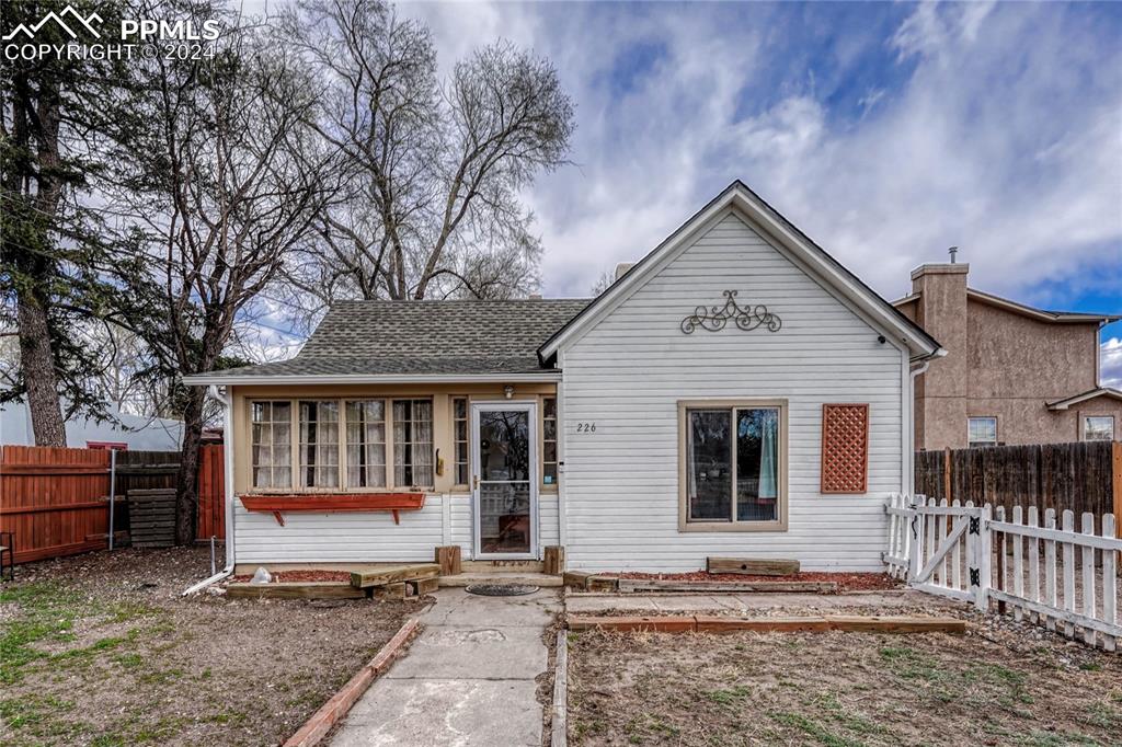 View of bungalow-style house. Photos 1-19 are for the house.