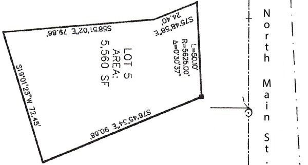 $139,000 | Lot 5 North Main Street | Lower Highlands