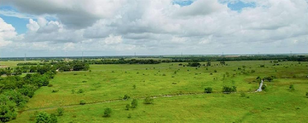 a view of a green field with lots of green space