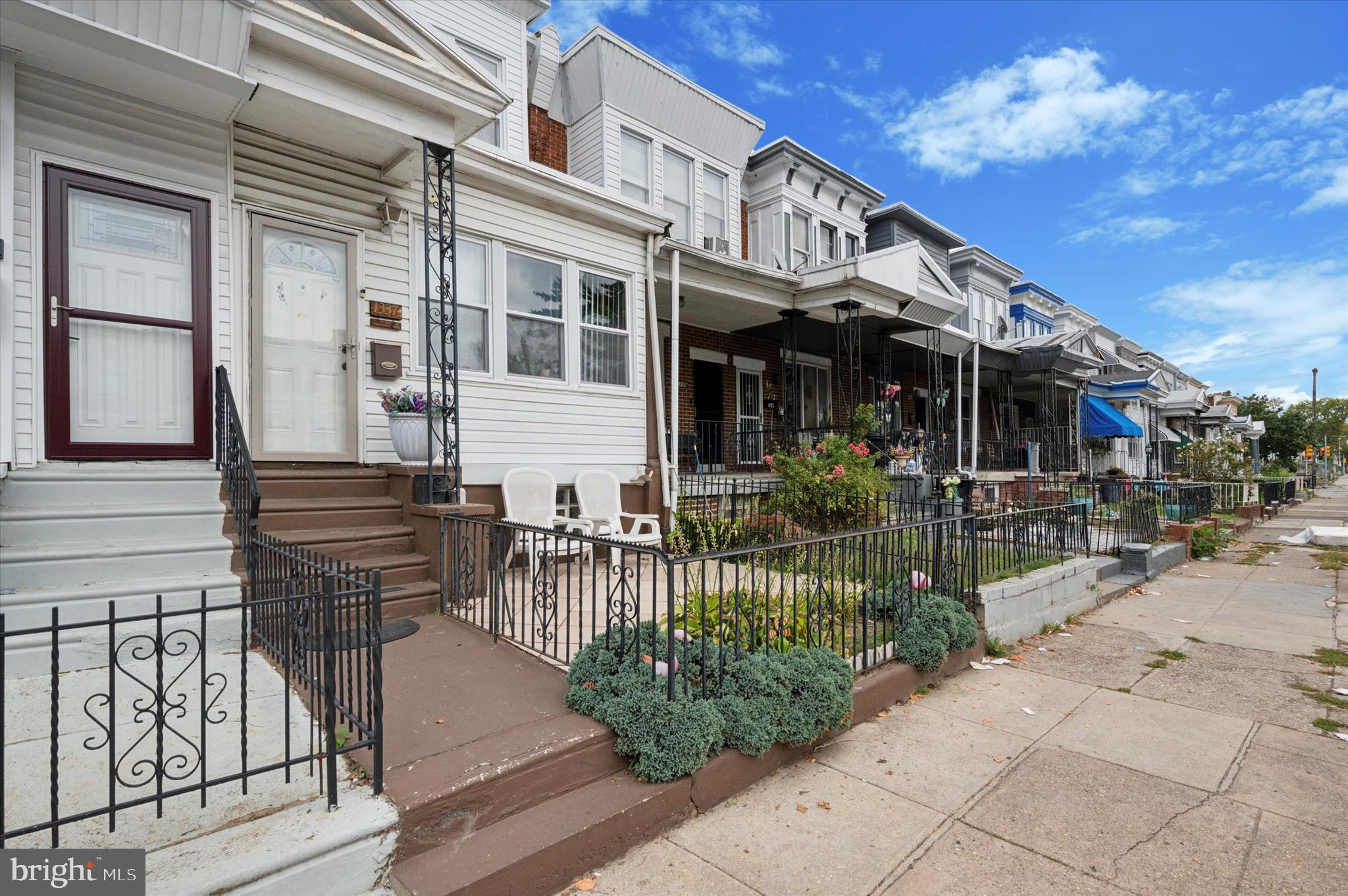 a view of a house with patio