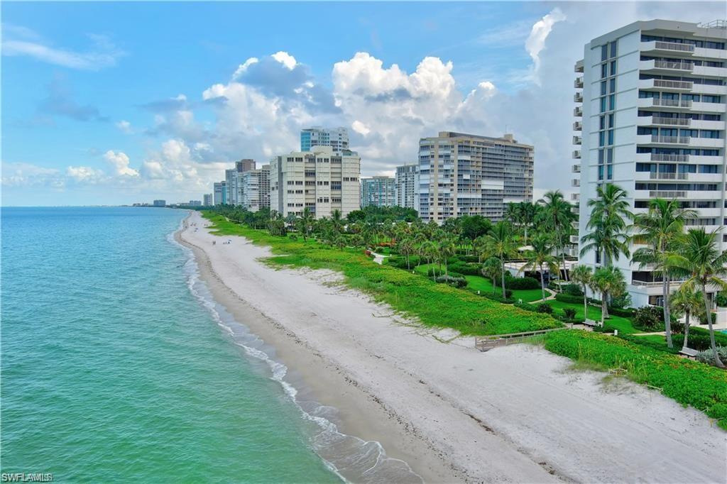 a view of a city with tall buildings