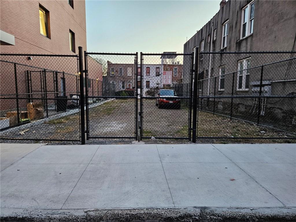 a view of a entrance gate of a house