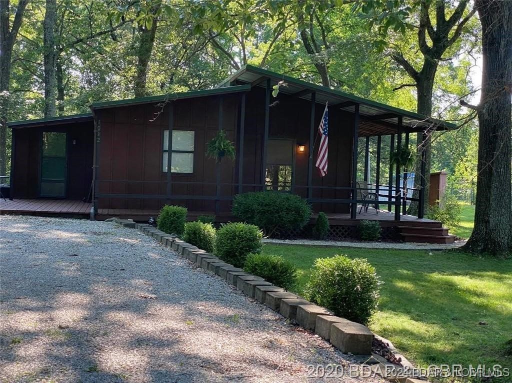 Roadside Front View of Home