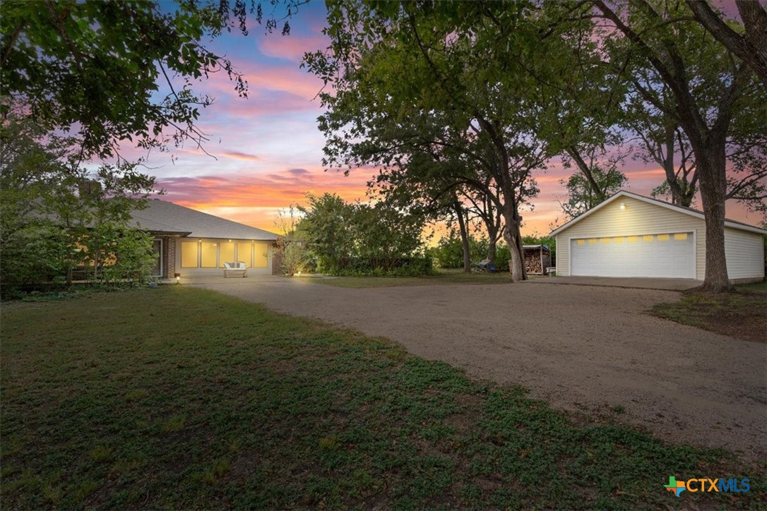 a view of outdoor space and yard