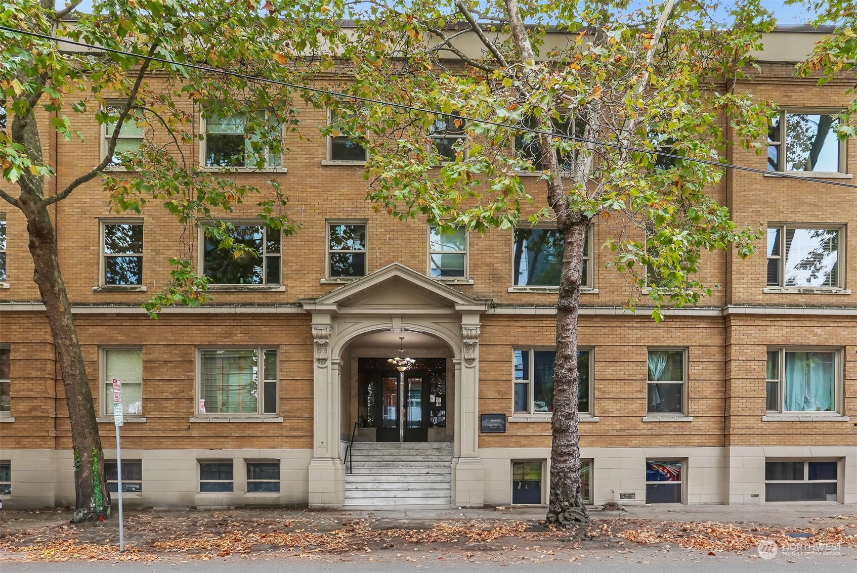 front view of a building