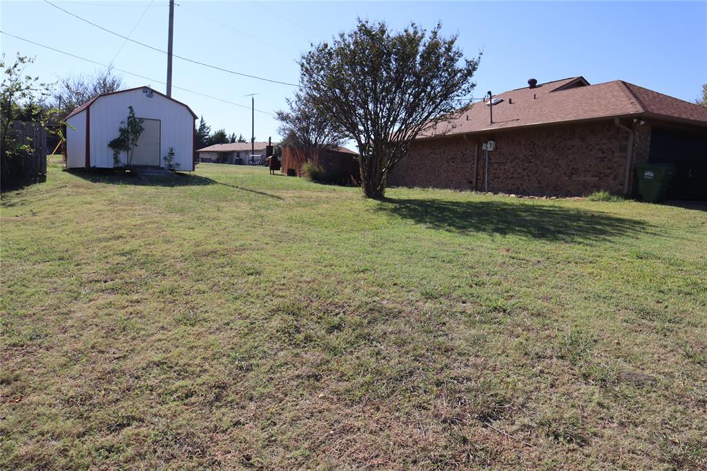 a large house with a big yard