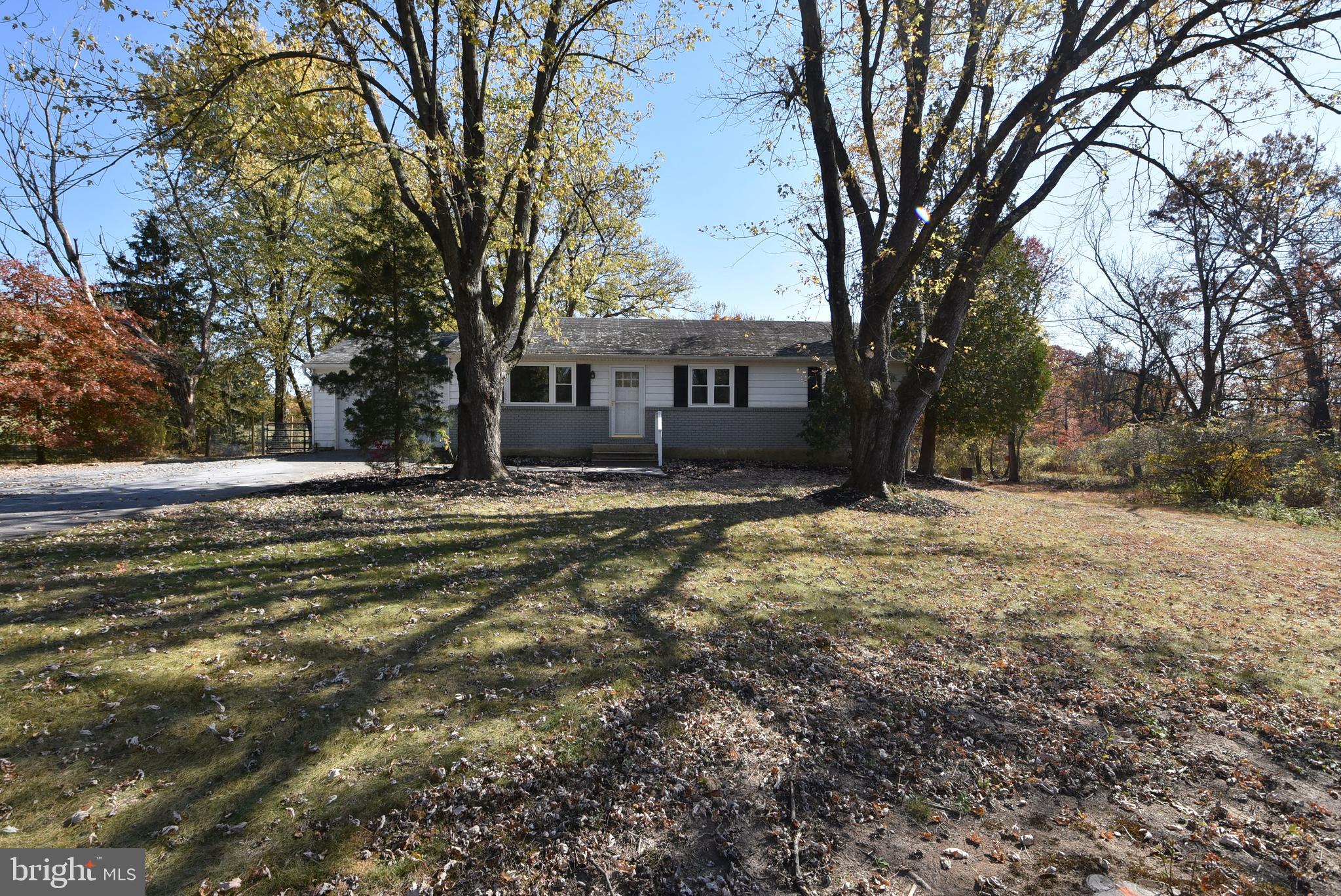 a view of the house with a yard