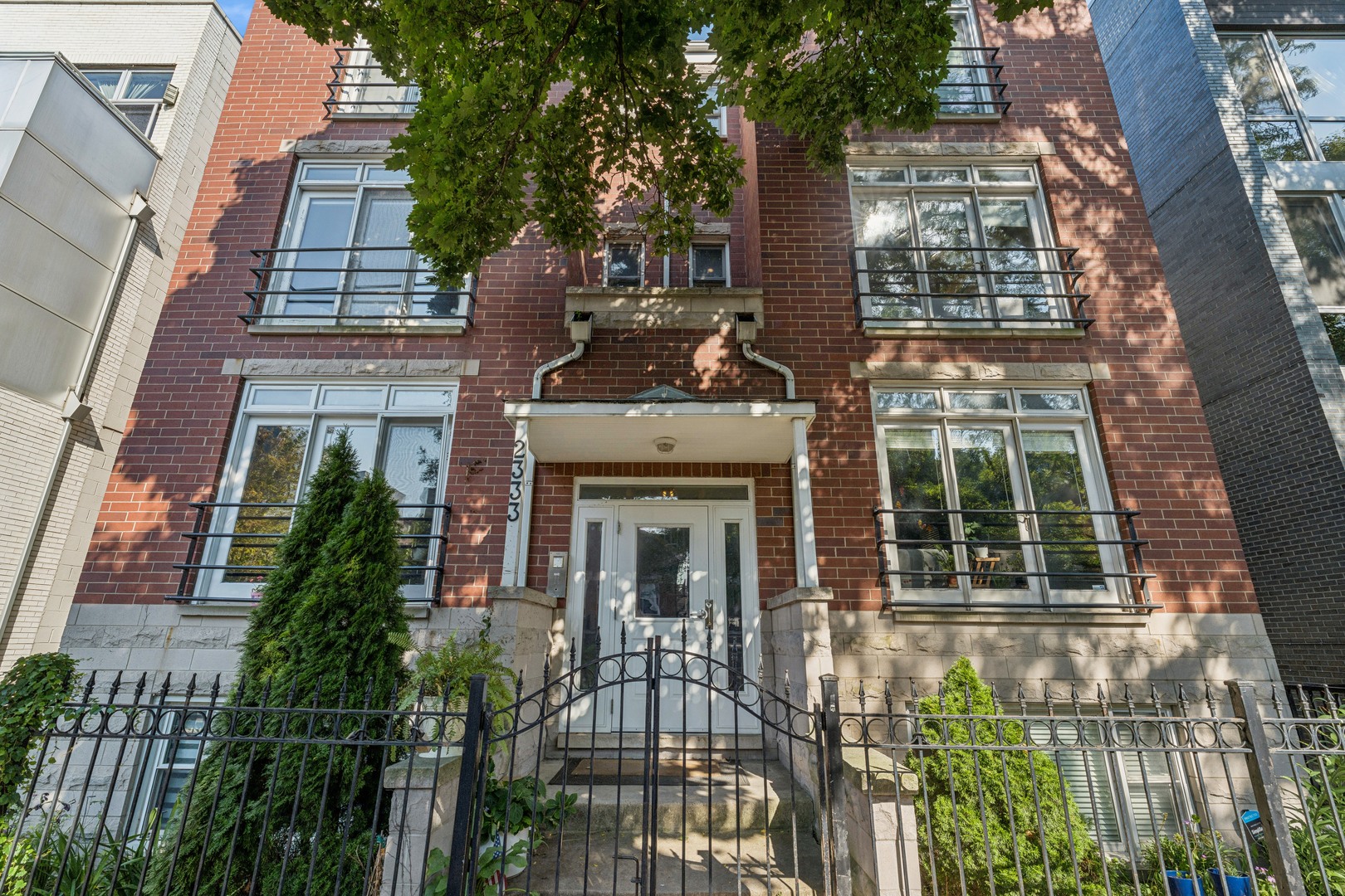 front view of a house