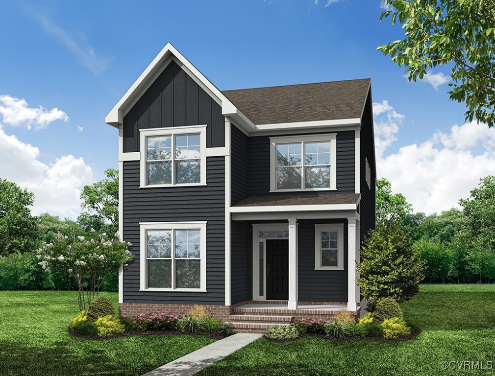 The Hanover features 3 bedrooms, 2.5 baths, and an