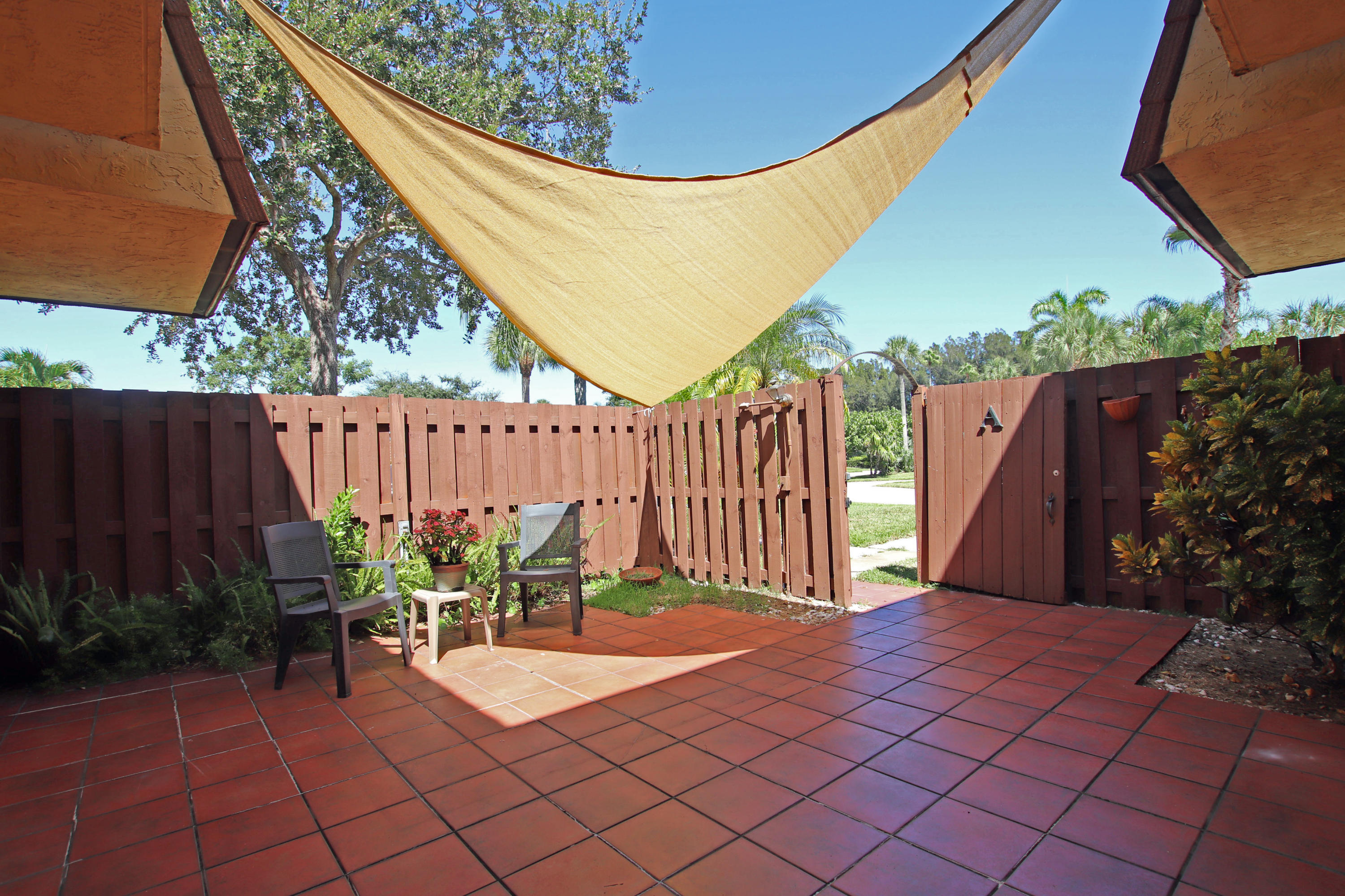 Shaded Front Porch