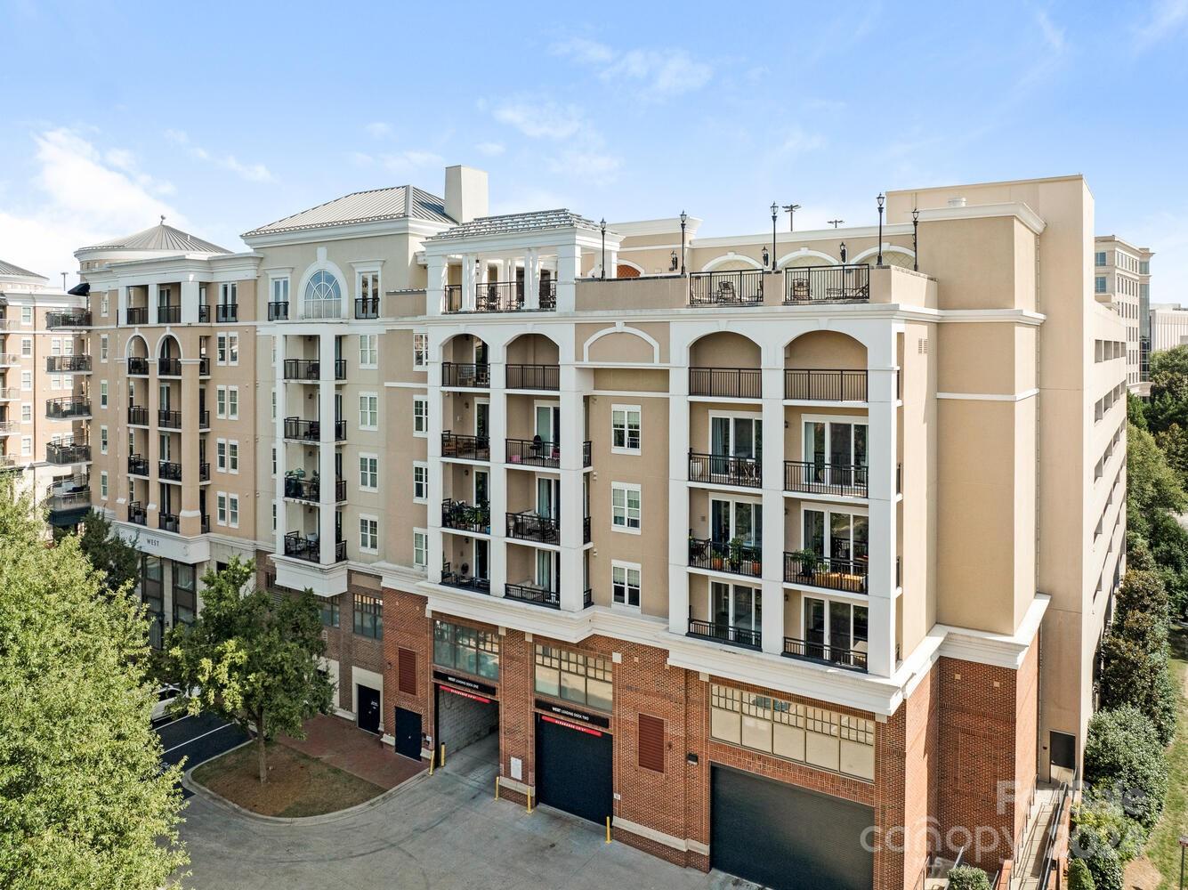 a view of a building with a lot of windows