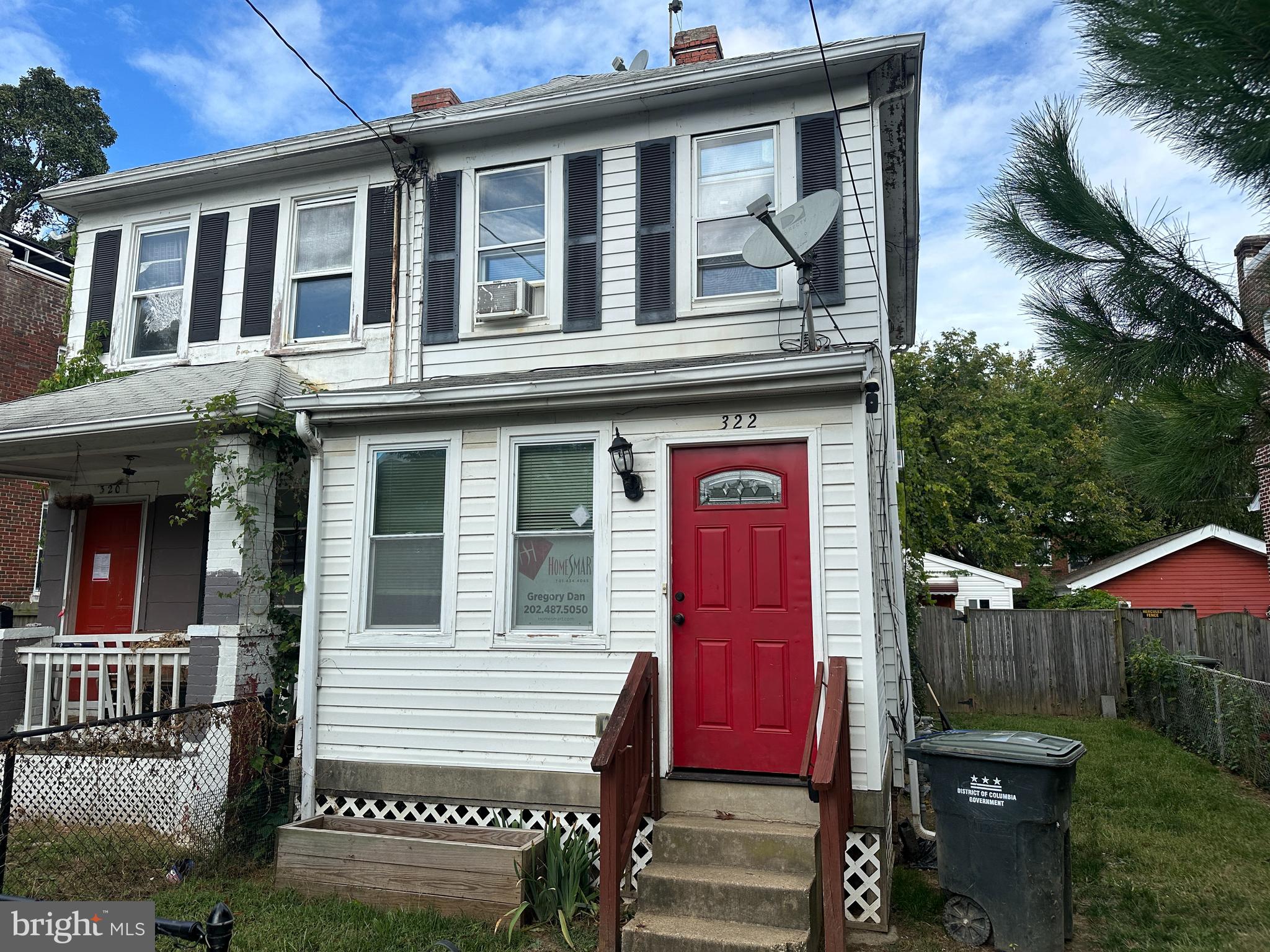 front view of a house