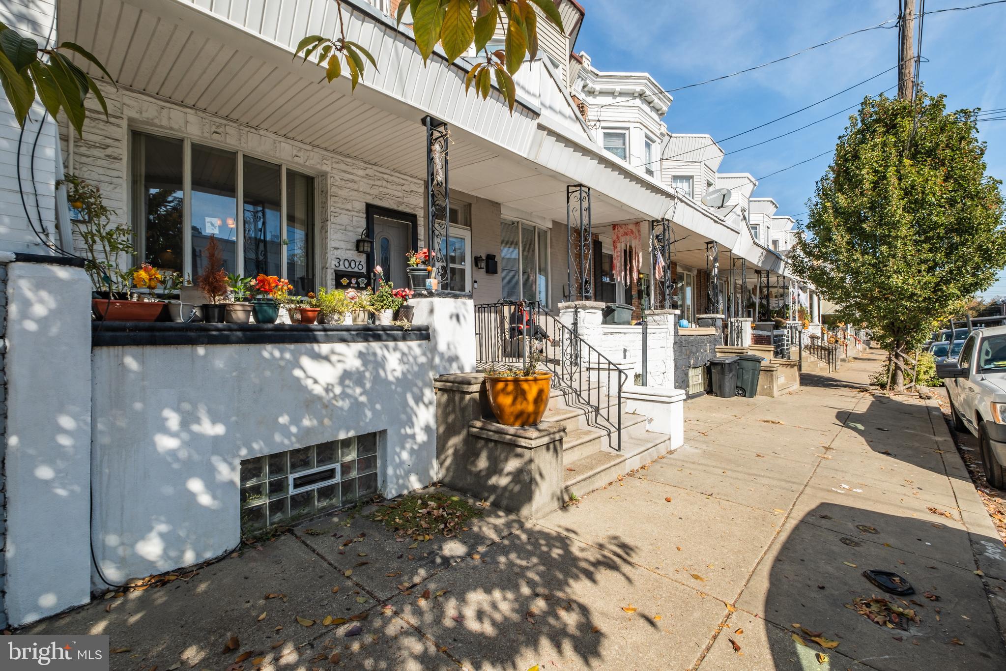 a view of a chairs and tables in patio