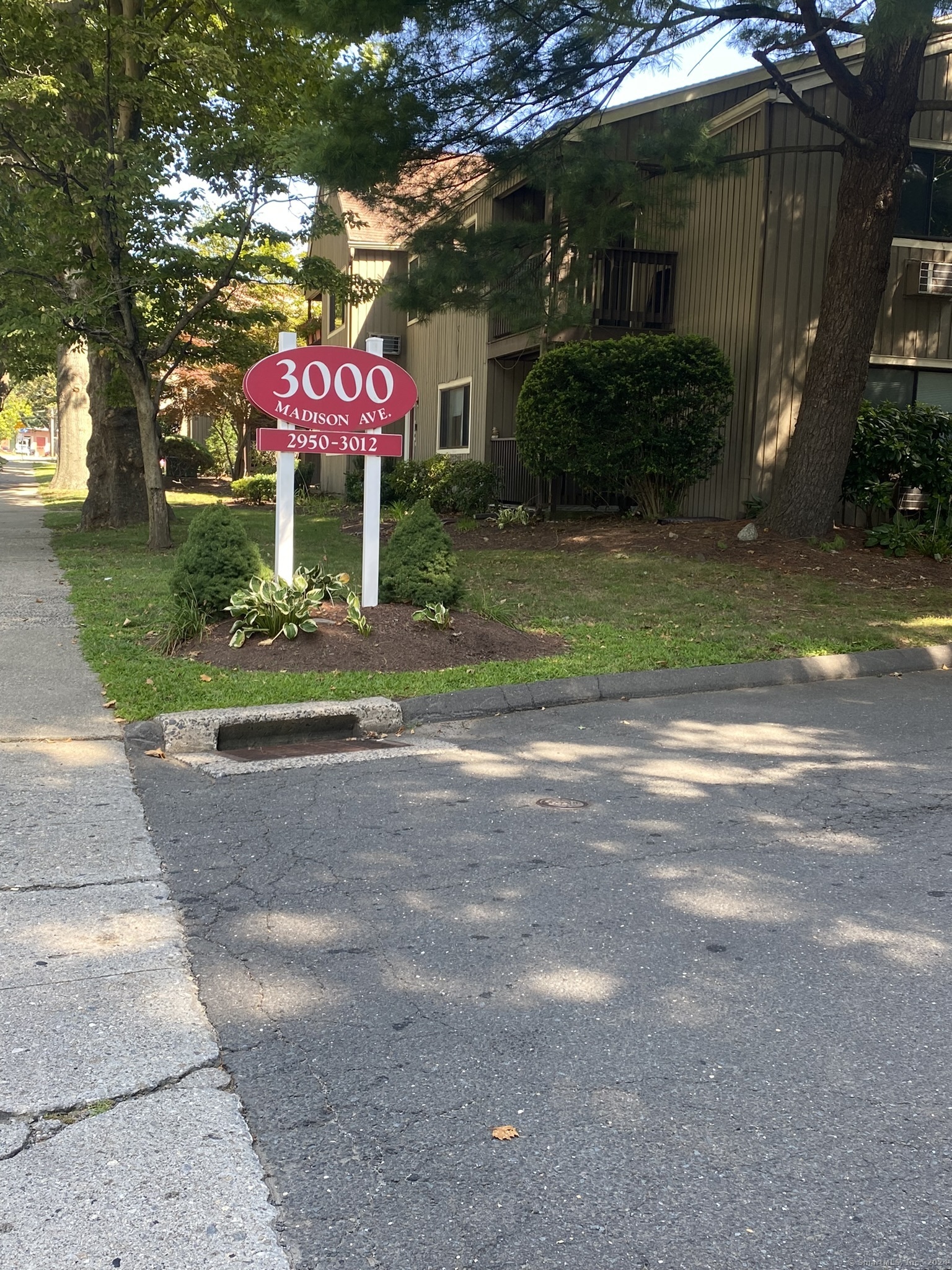 a front view of a house having yard