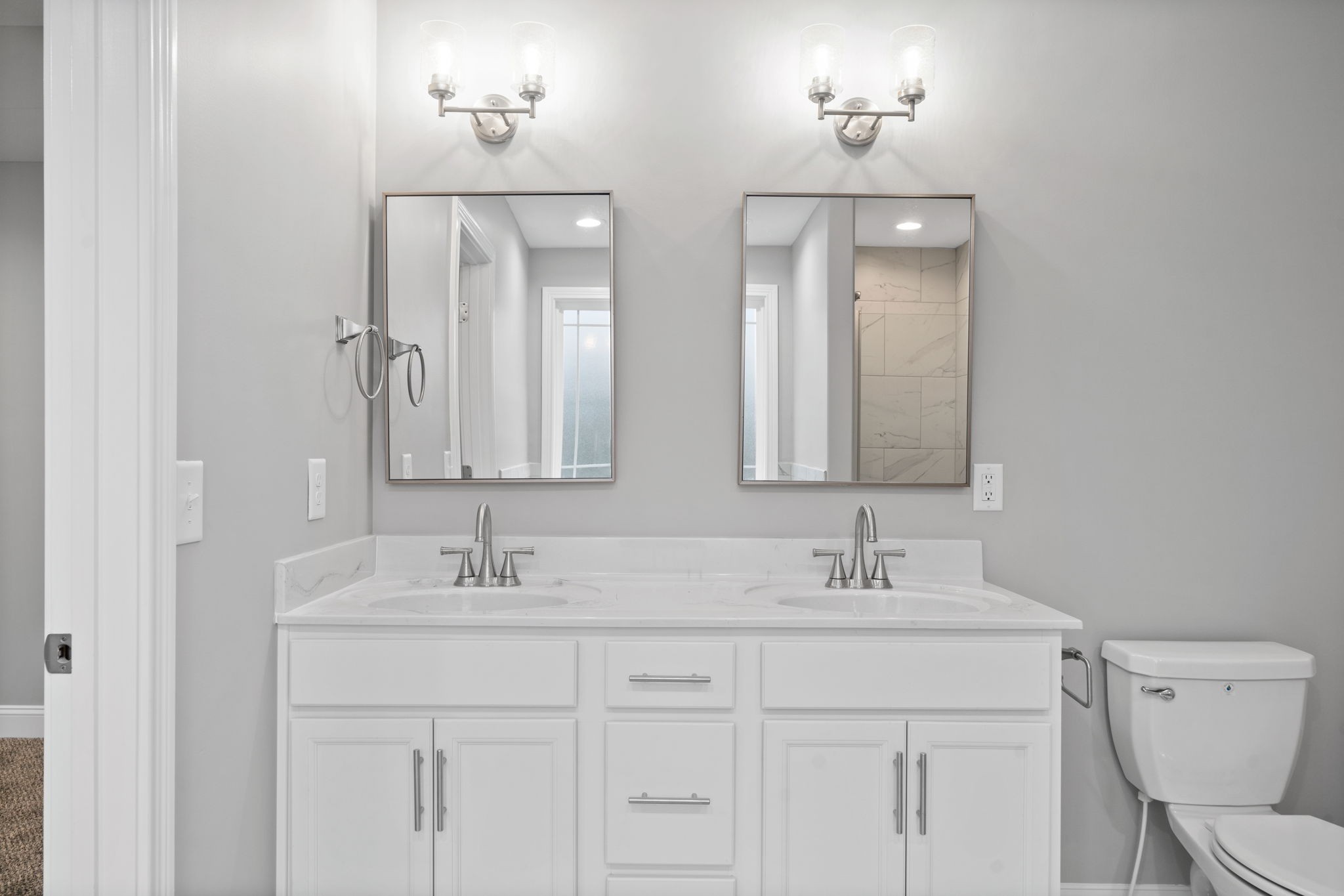 Tristate Apartment Furnishres BM1140 Newberry Bathroom Rack - White, 63 x 25 x 7 in