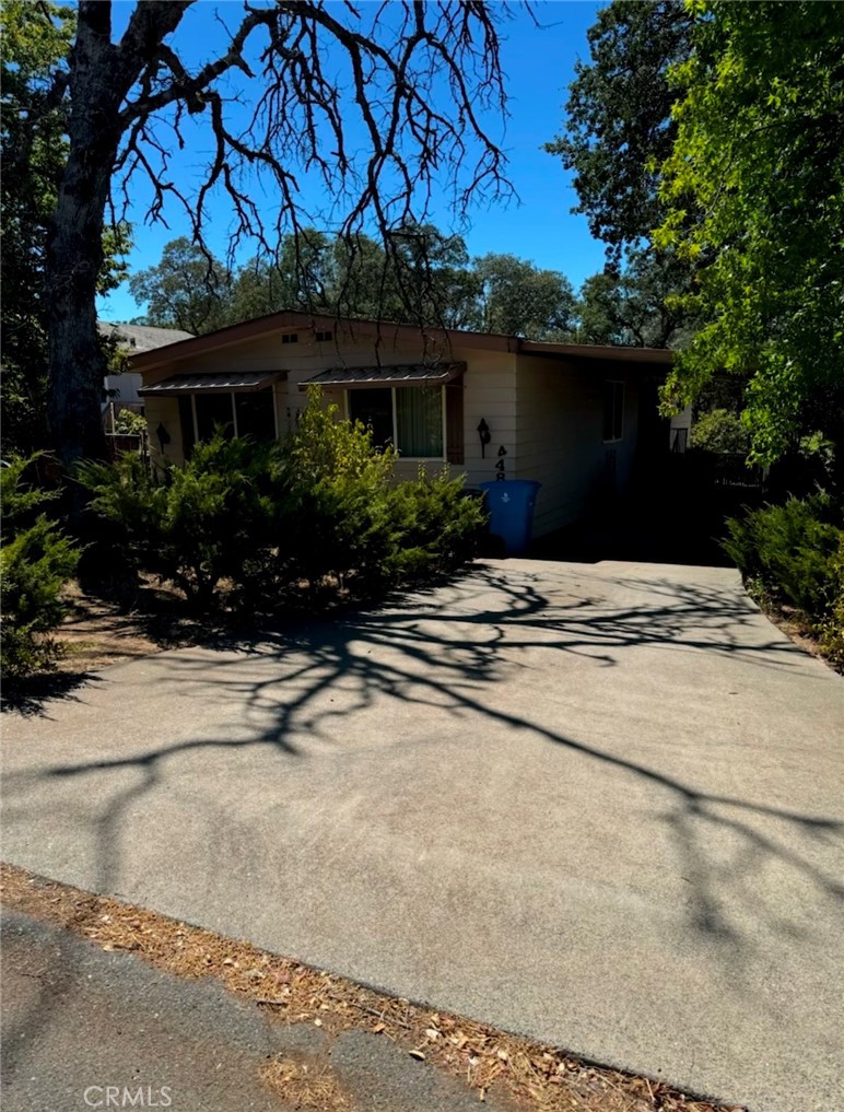 a view of outdoor space and yard