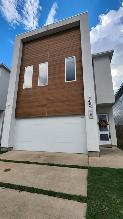 a view of front door