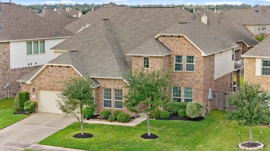 front view of house with a yard