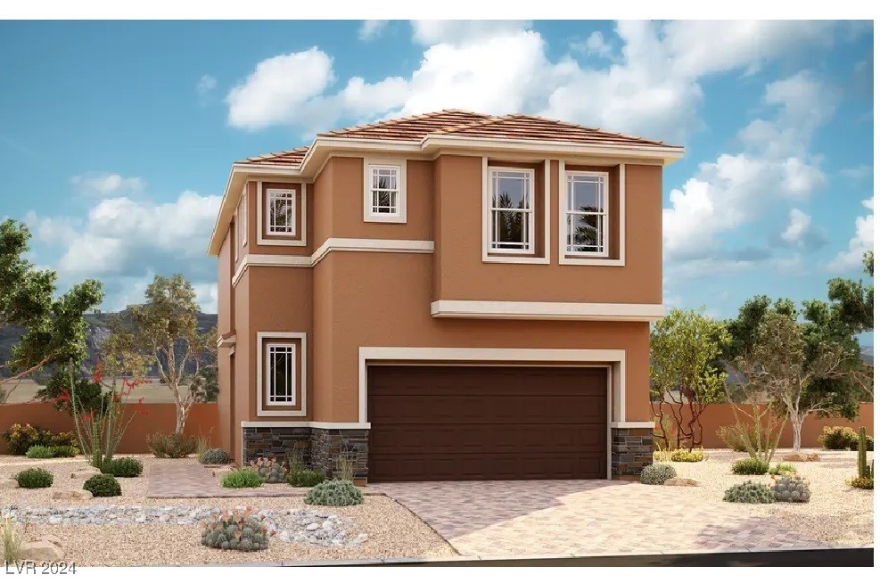 The Hibiscus Plan - Elevation C ~ Rendering ~