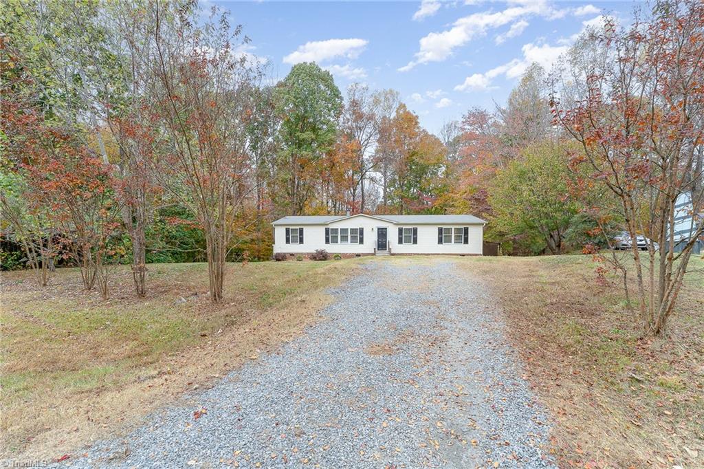 Front driveway