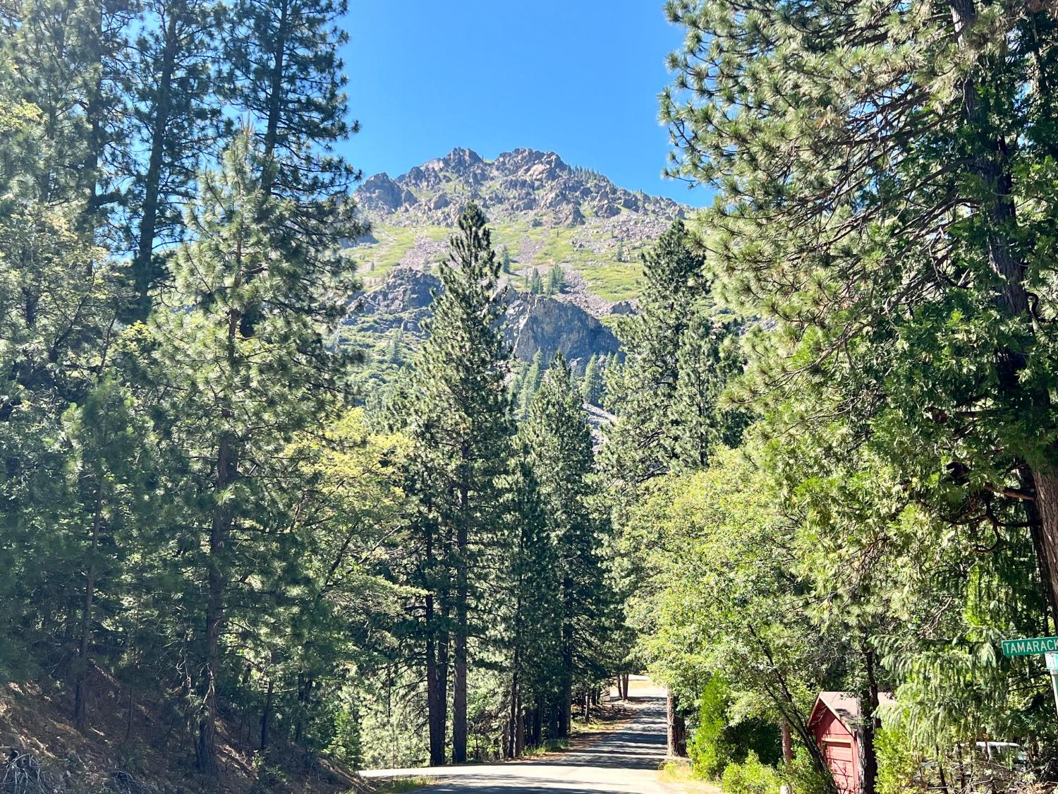 a view of outdoor space and mountain view