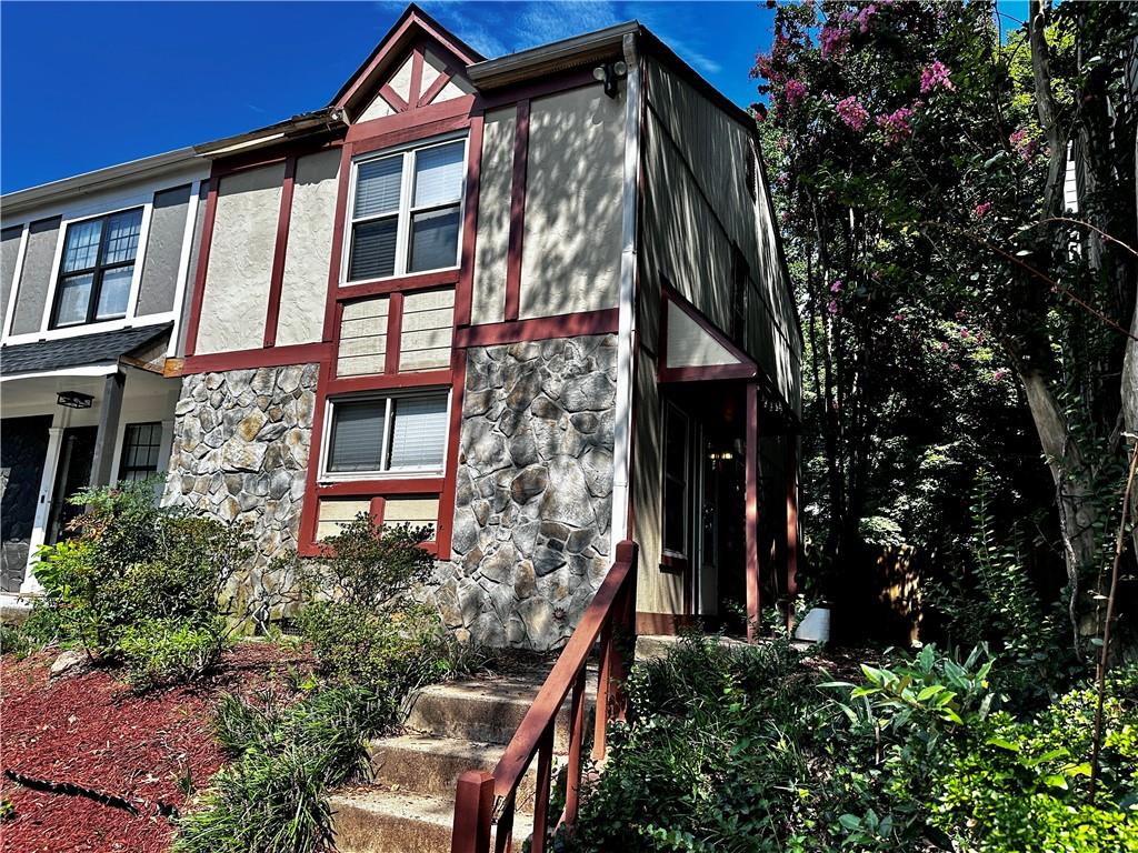 front view of a house