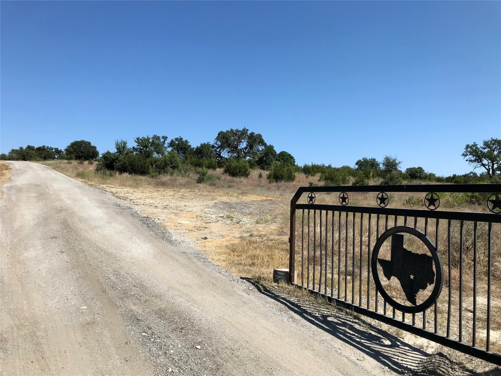 Entry gate to Rancho Ladera. Property is immediately on your right once you enter the gate.