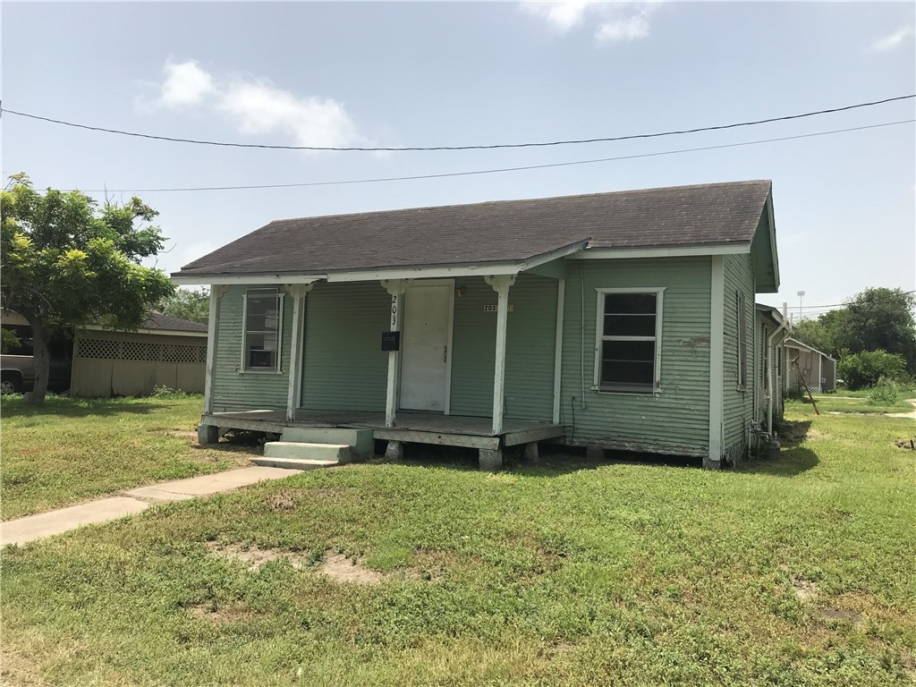 a view of front a house