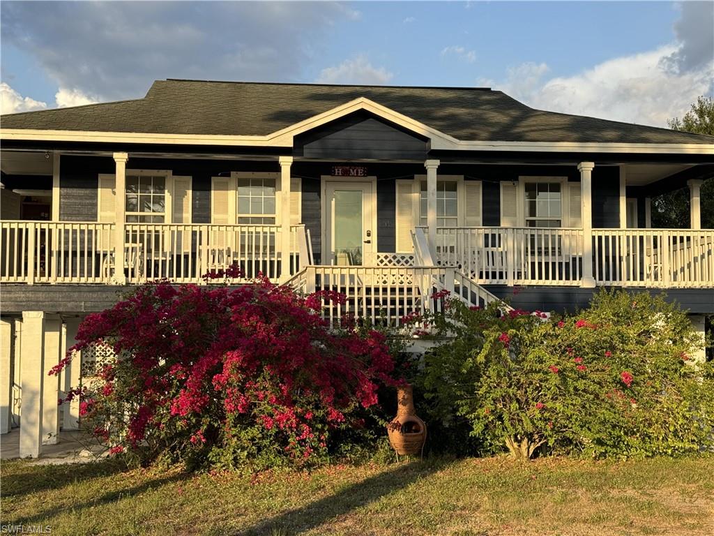 front view of a house