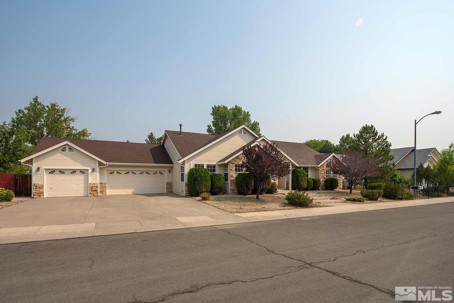 a view of house and outdoor space