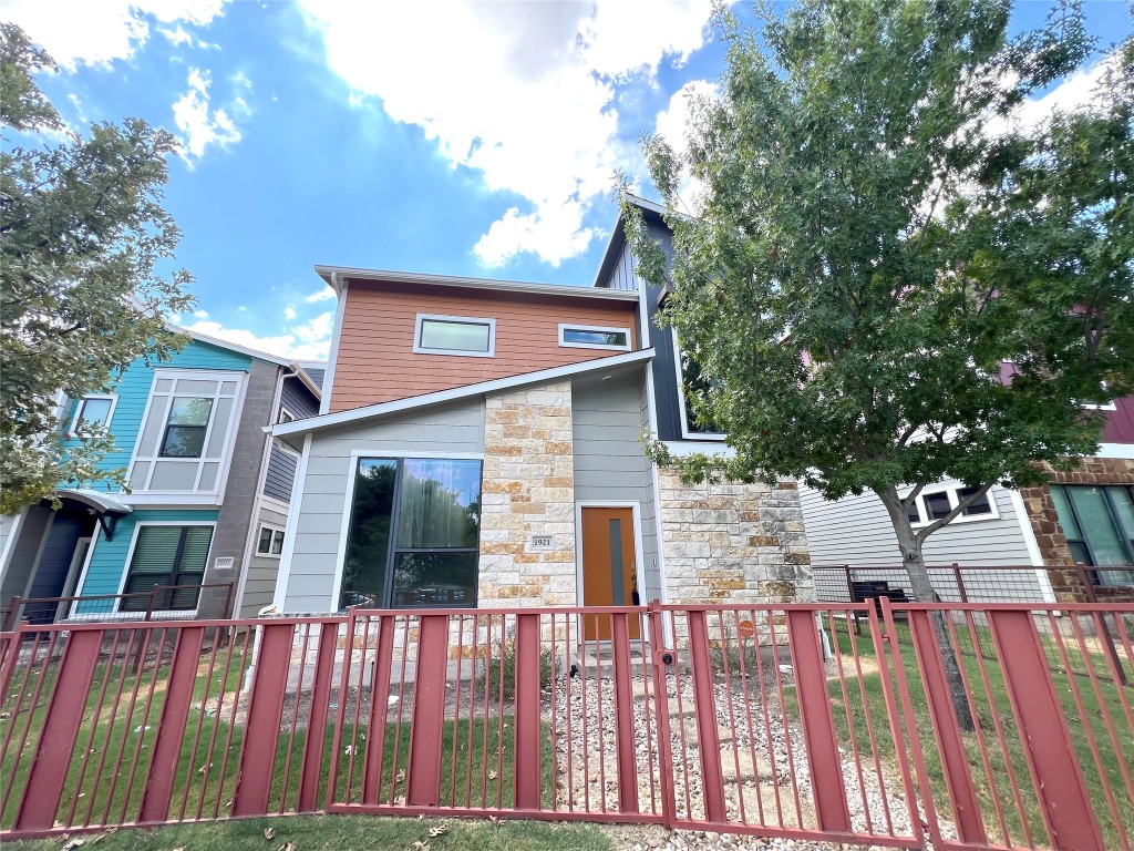 front view of a house