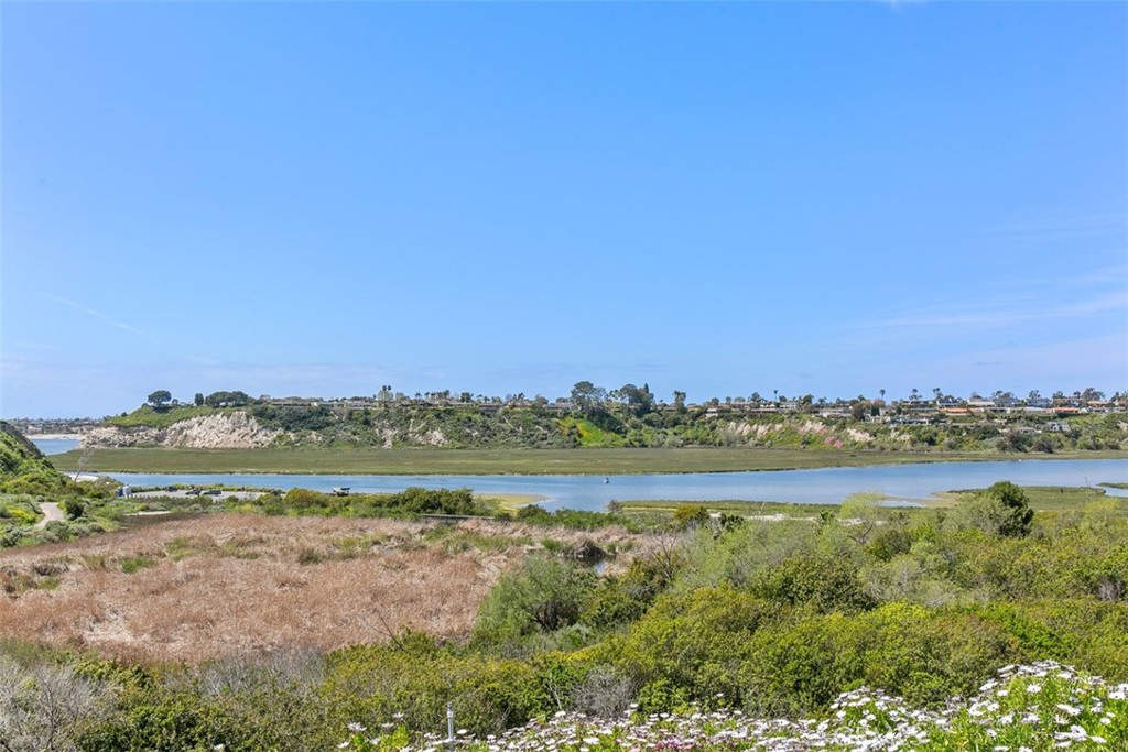 a view of lake and mountain