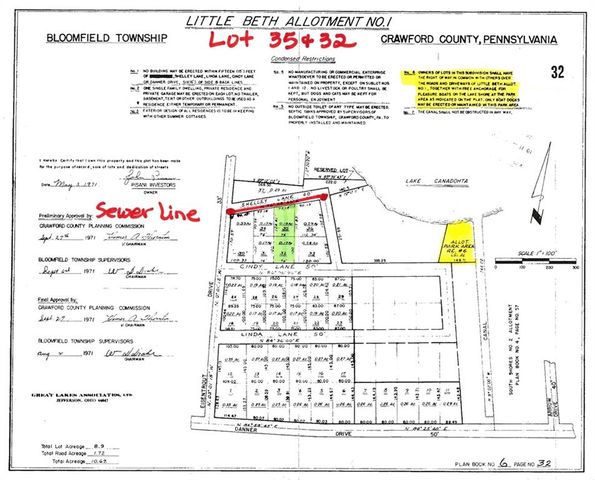 $40,000 | Lot 35-32 Shelley Lane | Union City