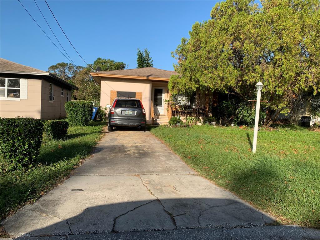 a view of house and outdoor space