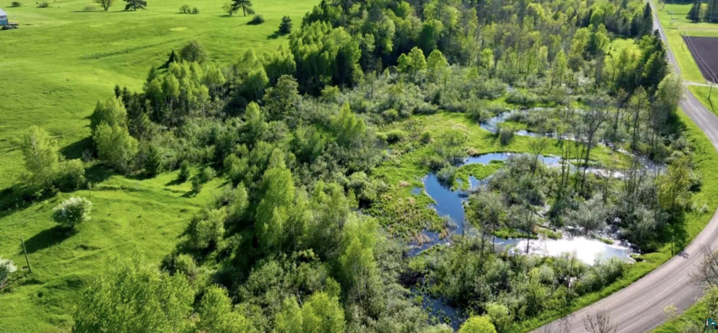 Bird's eye view with a rural view