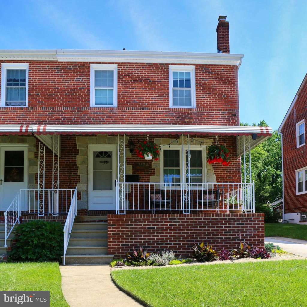 front view of a house