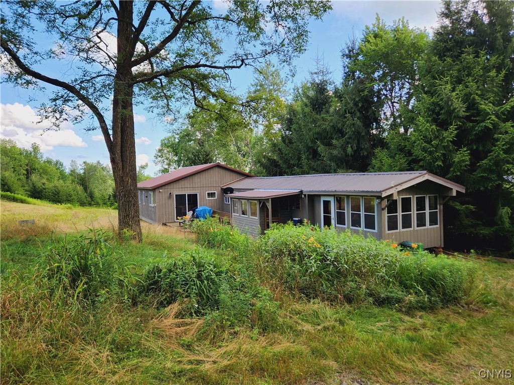 Side view of the camp from the chapel area. It is