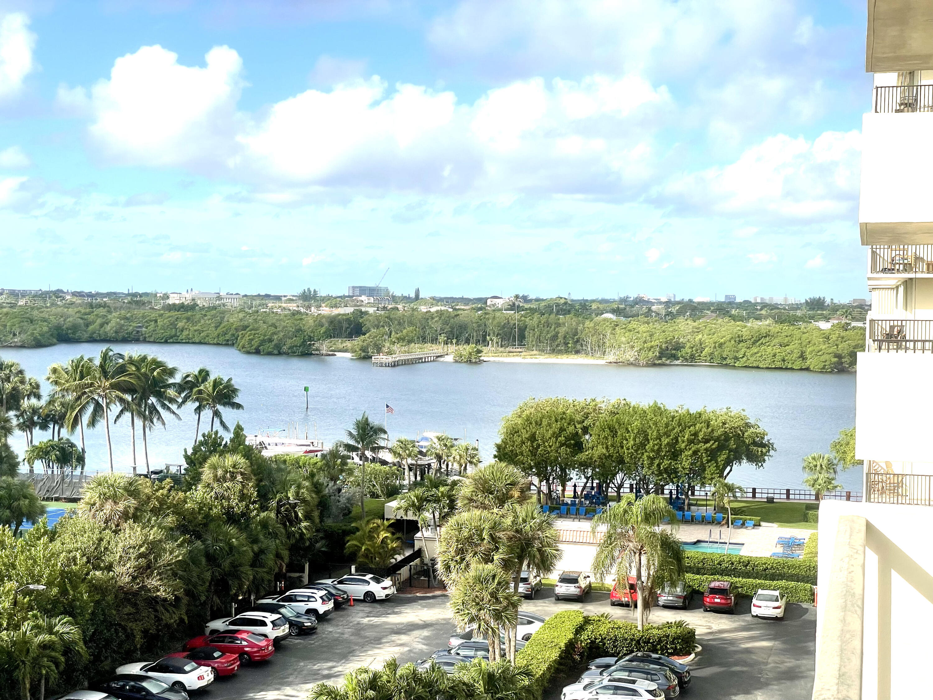 Intracoastal view from balcony