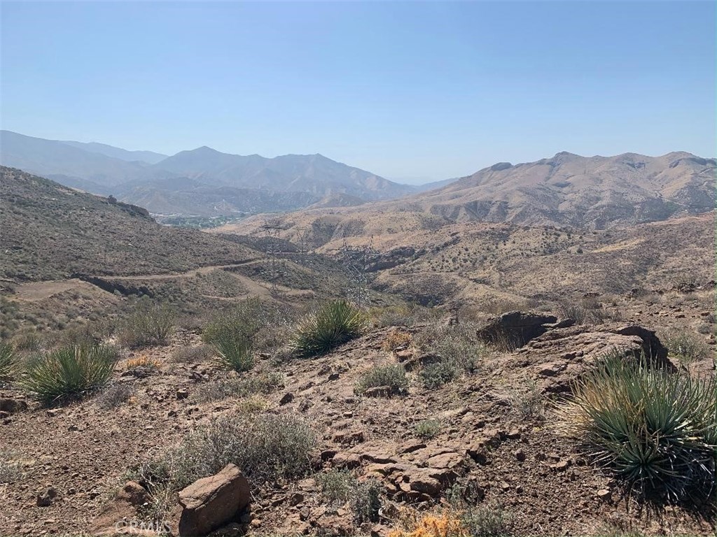 a view of a mountain in the distance