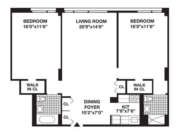 $6,020 | 365 South End Avenue, Unit 1E | Battery Park City